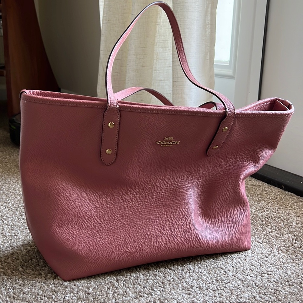 Pink Coach bag